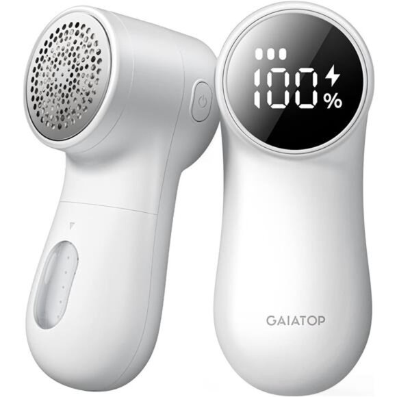 Fabric Shaver, Rechargeable Lint Remover with Digital Display - Picture 1 of 10